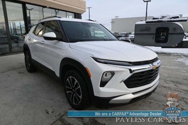 2024 Chevrolet Trailblazer LT / 4X4 / Auto Start / Premium Cloth Seats / Lane Departure & Forward Collision Alert / Apple CarPlay & Android Auto / USB Input / Back Up Cam / Keyless Entry & Start / Cruise Control / 29 MPG / 1-Owner Anchorage AK