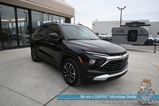 2024 Chevrolet Trailblazer LT / 4X4 / Auto Start / Premium Cloth Seats / Lane Departure & Forward Collision Alert / Apple CarPlay & Android Auto / USB Input / Back Up Camera / Keyless Entry & Start / Cruise Control / 29 MPG / 1-Owner Anchorage AK