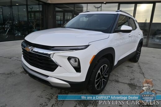 2024 Chevrolet Trailblazer LT / 4X4 / Auto Start / Premium Cloth Seats / Lane Departure & Forward Collision Alert / Apple CarPlay & Android Auto / USB Input / Back Up Camera / Keyless Entry & Start / Cruise Control / 29 MPG / 1-Owner Anchorage AK