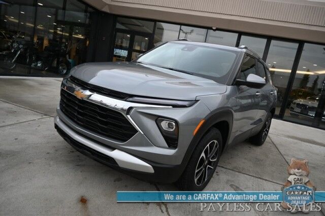 2024 Chevrolet Trailblazer LT / 4X4 / Premium Cloth Seats / Lane Departure & Forward Collision Alert / Apple CarPlay & Android Auto / USB Input / Back Up Camera / Keyless Entry & Start / Cruise Control / 29 MPG / 1-Owner Anchorage AK