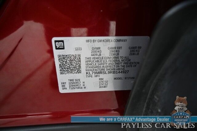 2024 Chevrolet Trailblazer LT / AWD / Auto Start / Premium Cloth Seats / Lane Departure & Forward Collision Alert / Apple CarPlay & Android Auto / USB Input / Back Up Camera / Keyless Entry & Start / Aluminum Wheels / 29 MPG / 1-Owner Anchorage AK 2024 Chevrolet Trailblazer LT / AWD / Auto Start / Premium Cloth Seats / Lane Departure & Forward Collision Alert / Apple CarPlay & Android Auto / USB Input / Back Up Camera / Keyless Entry & Start / Aluminum Wheels / 29 MPG / 1-Owner Anchorage AK