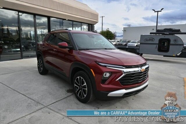 2024 Chevrolet Trailblazer LT / AWD / Auto Start / Premium Cloth Seats / Lane Departure & Forward Collision Alert / Apple CarPlay & Android Auto / USB Input / Back Up Camera / Keyless Entry & Start / Aluminum Wheels / 29 MPG / 1-Owner Wasilla AK