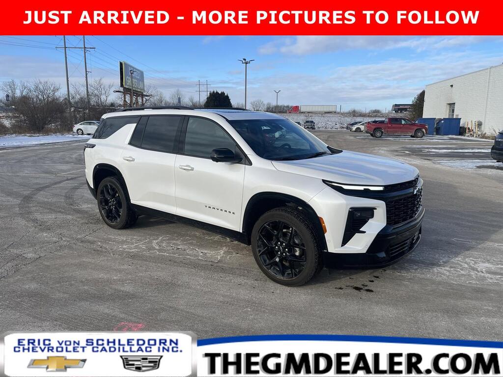 2024 Chevrolet Traverse RS AWD TrraileringPkg w/AdptvCrz 22s HtdCldMemLthr HtdSteeringWheel HD-SurroundVision Milwaukee WI