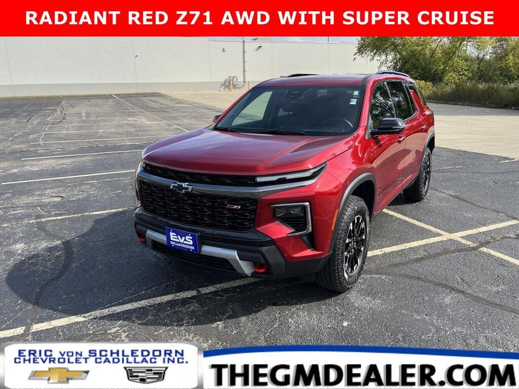 2024 Chevrolet Traverse Z71 AWD EnhancedDrivingPkg w/SuperCruise HeatedSeats RearCameraMirror Bose Milwaukee WI