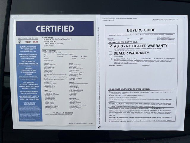 2024 Chevrolet Trax 1RS Carbondale IL