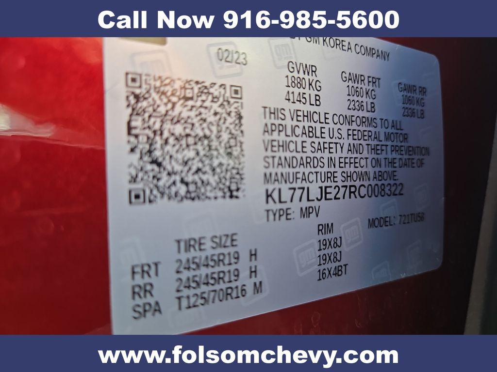 2024 Chevrolet Trax 2RS Folsom CA