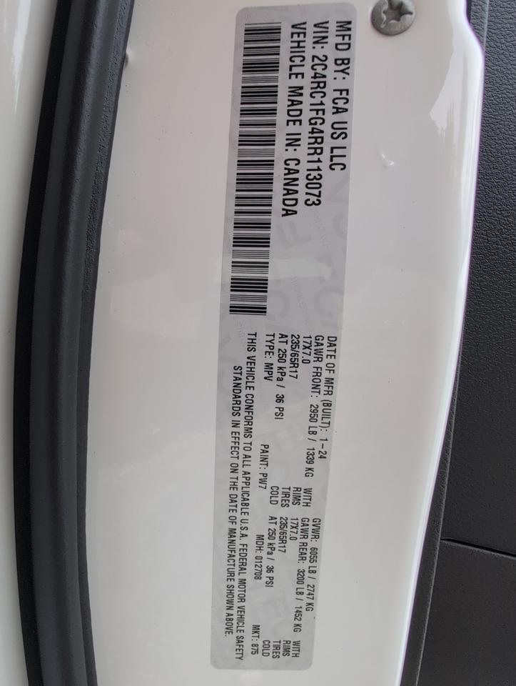 2024 Chrysler FR CONVERSIONS Touring Johnstown NY