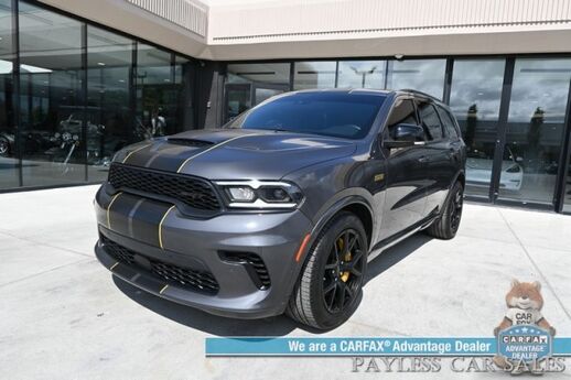 2024 Dodge Durango SRT 392 / AWD / Auto Start / Heated & Cooled Suede Seats / Heated Steering Wheel / Sunroof / Navigation / Alpine Speakers / Adaptive Cruise / Lane Depart & Blind Spot / 3rd Row / Seats 6 / Tow Pkg / 1-Owner Anchorage AK