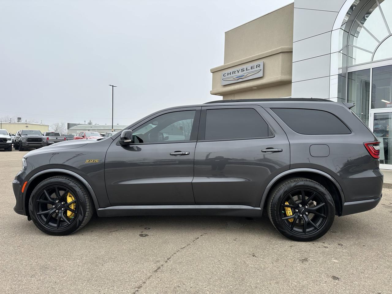2024 Dodge Durango SRT 392 AlcHEMI AWD $19,995 Pkg | Vapour Grey | V8 | Sunroof | Leather | NAV Redwater AB