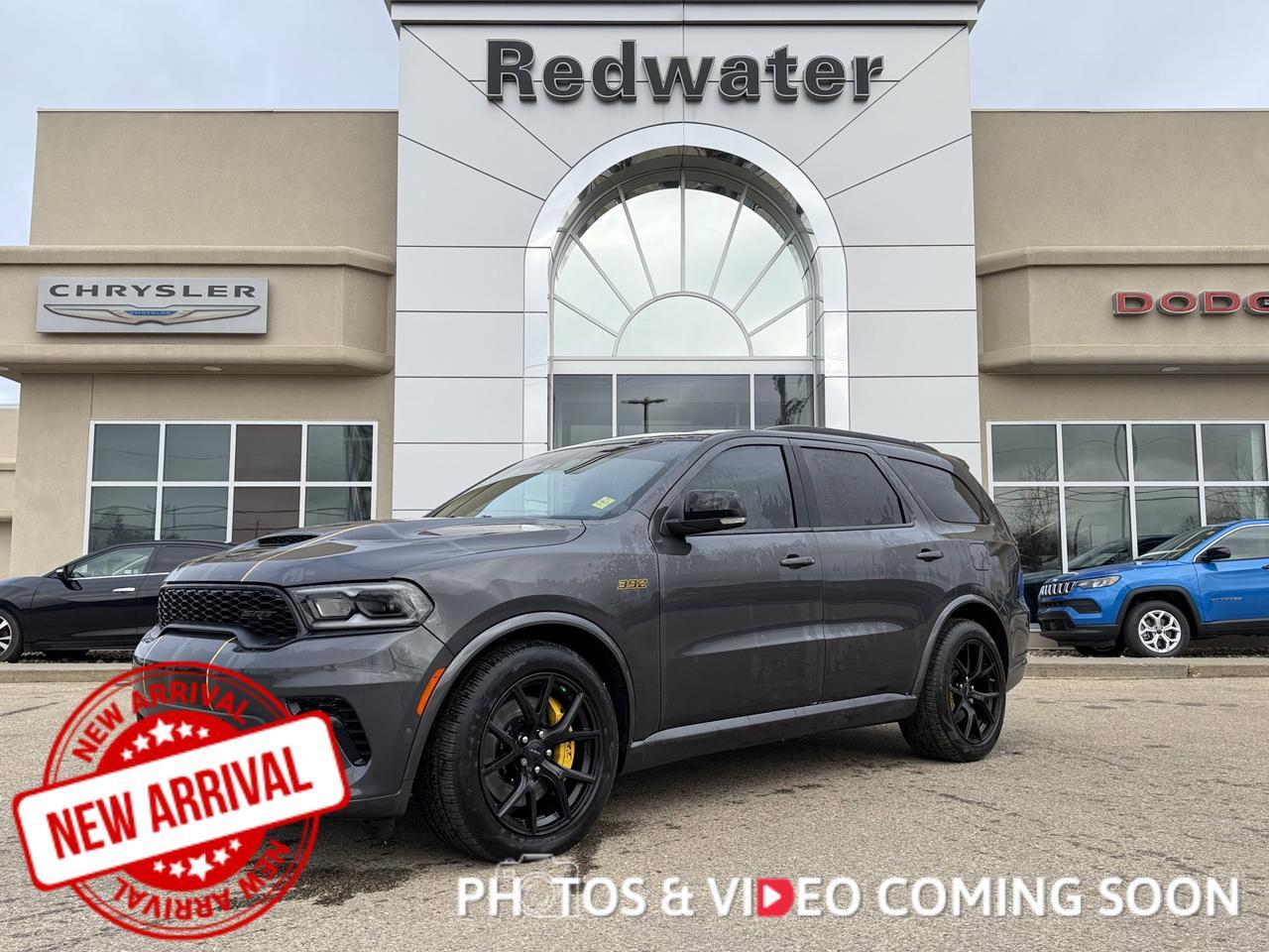 2024 Dodge Durango SRT 392 AlcHEMI AWD $19,995 Pkg | Vapour Grey | V8 | Sunroof | Leather | NAV