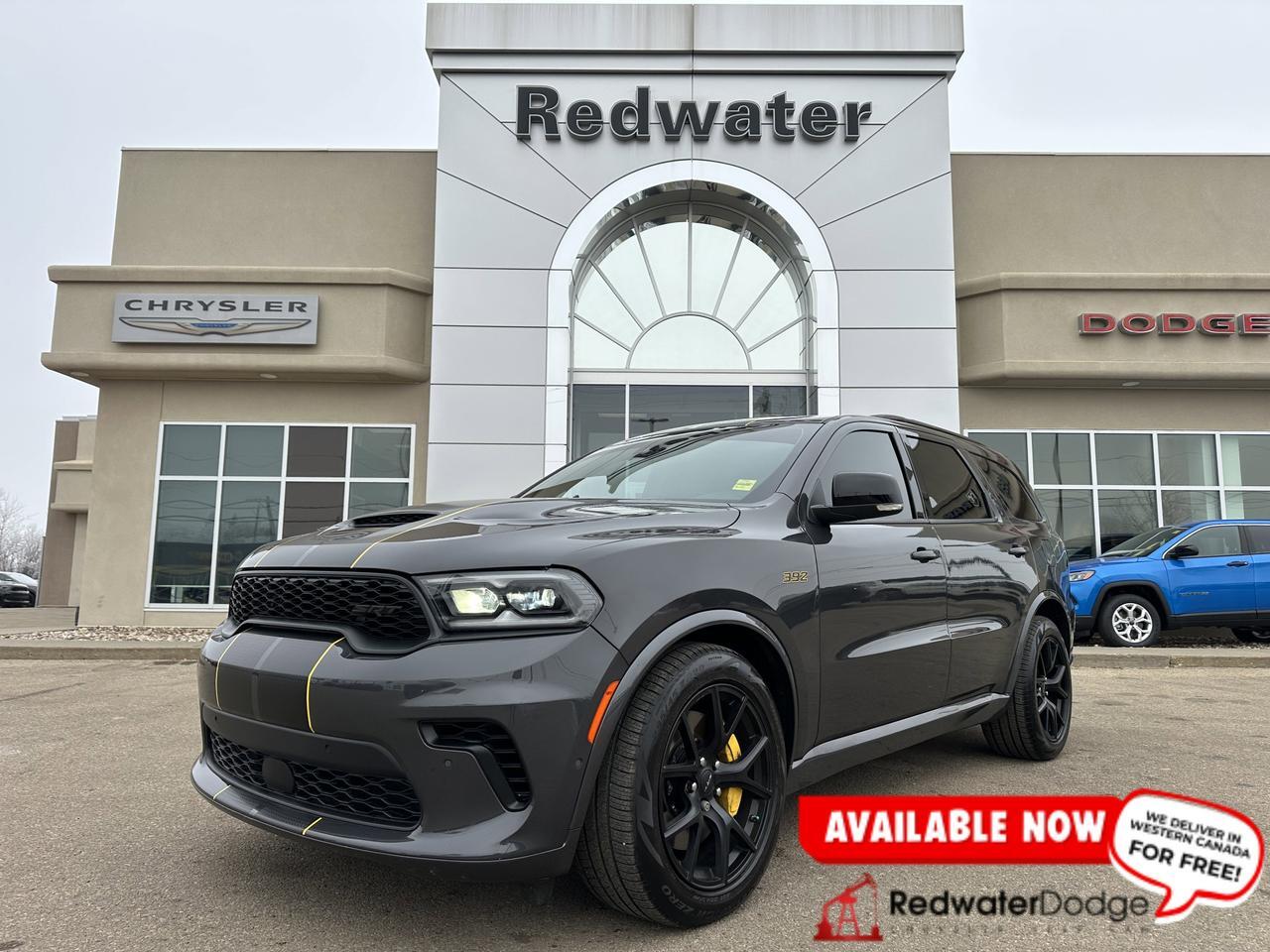 2024 Dodge Durango SRT 392 AlcHEMI AWD $19,995 Pkg | Vapour Grey | V8 | Sunroof | Leather | NAV