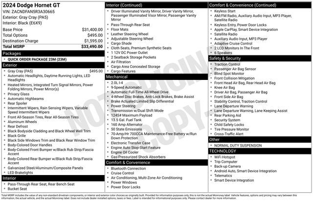 2024 Dodge Hornet GT Raleigh NC