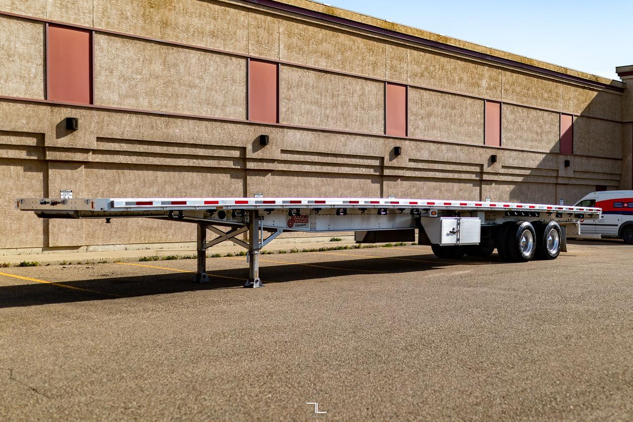 2024 Doonan Specialized Titanium Aluminum 53 Ft. Flatbed Trailer Red Deer AB