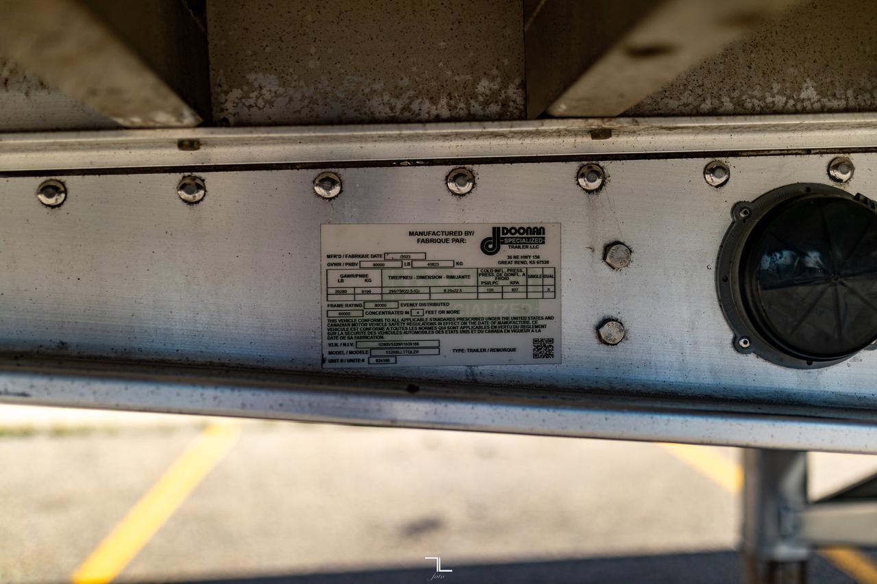 2024 Doonan Specialized Titanium Aluminum 53 Ft. Flatbed Trailer Red Deer AB