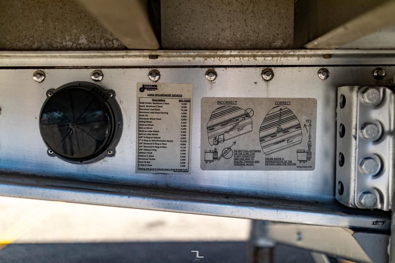 2024 Doonan Specialized Titanium Aluminum 53 Ft. Flatbed Trailer Red Deer AB