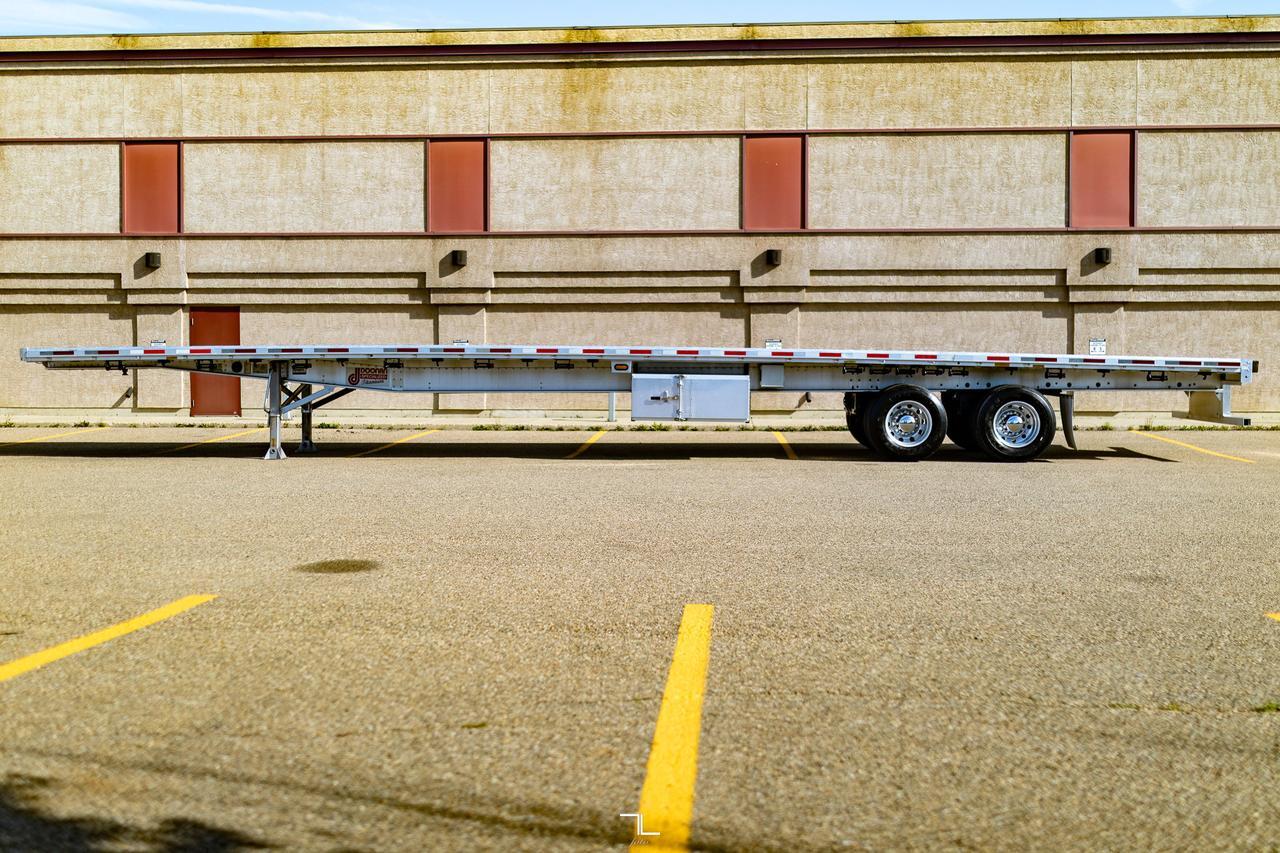 2024 Doonan Specialized Titanium Aluminum 53 Ft. Flatbed Trailer Red Deer AB