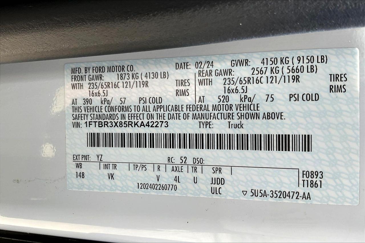 2024 FORD TRANSIT T-250 Houston TX