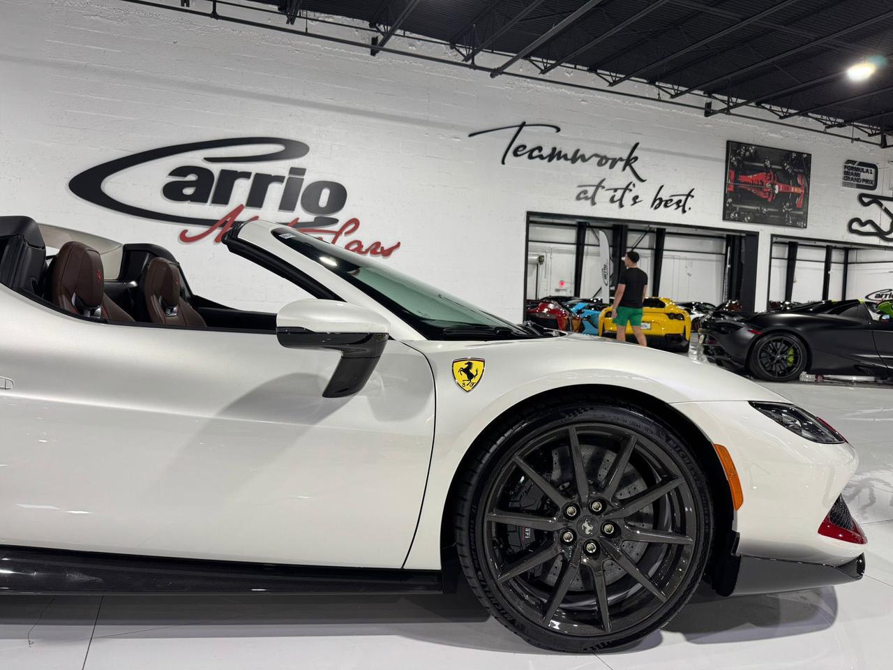 2024 Ferrari 296 GTS ATELIER BUILD! Extra-Range paint, Extended Fiorano, carbon wheels, JBL audio AND MUCH MUCH MORE!! Fort Lauderdale FL