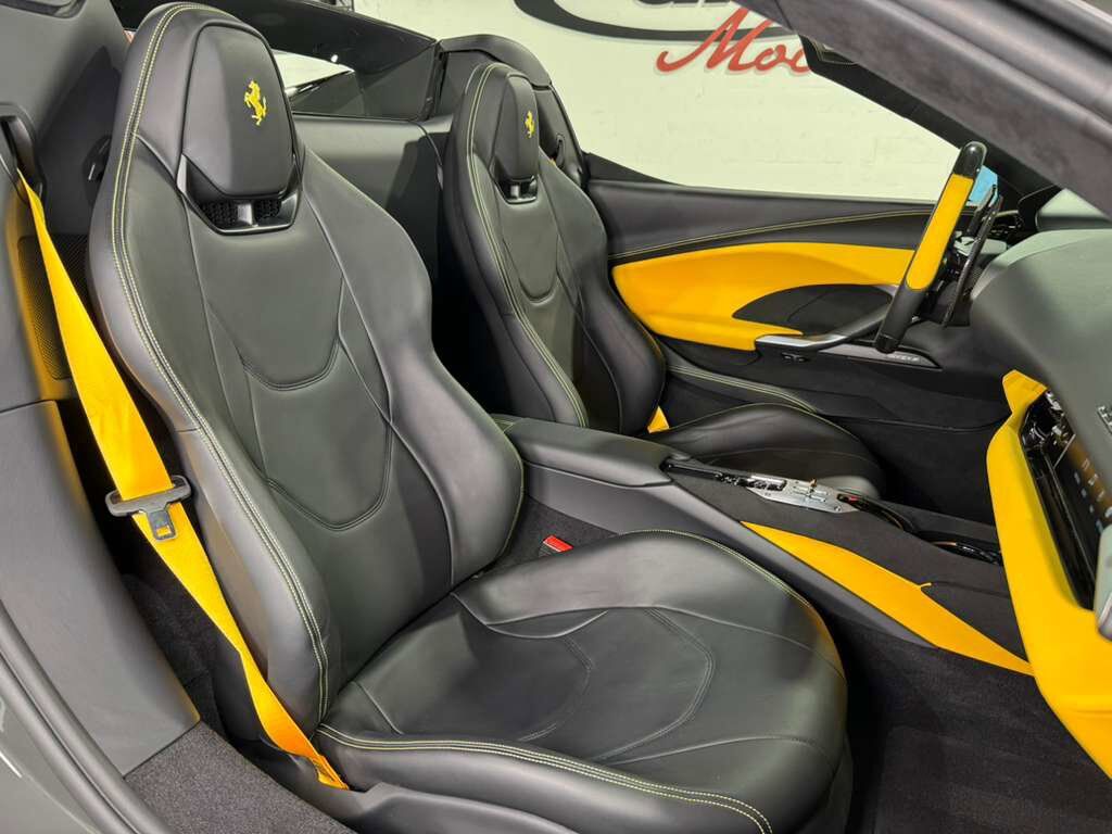 2024 Ferrari 296 GTS DELIVERY MILES! Grigio Scuro paint,Nero DS wheels,front lifter,Extra-Range interior options & MORE!! Fort Lauderdale FL