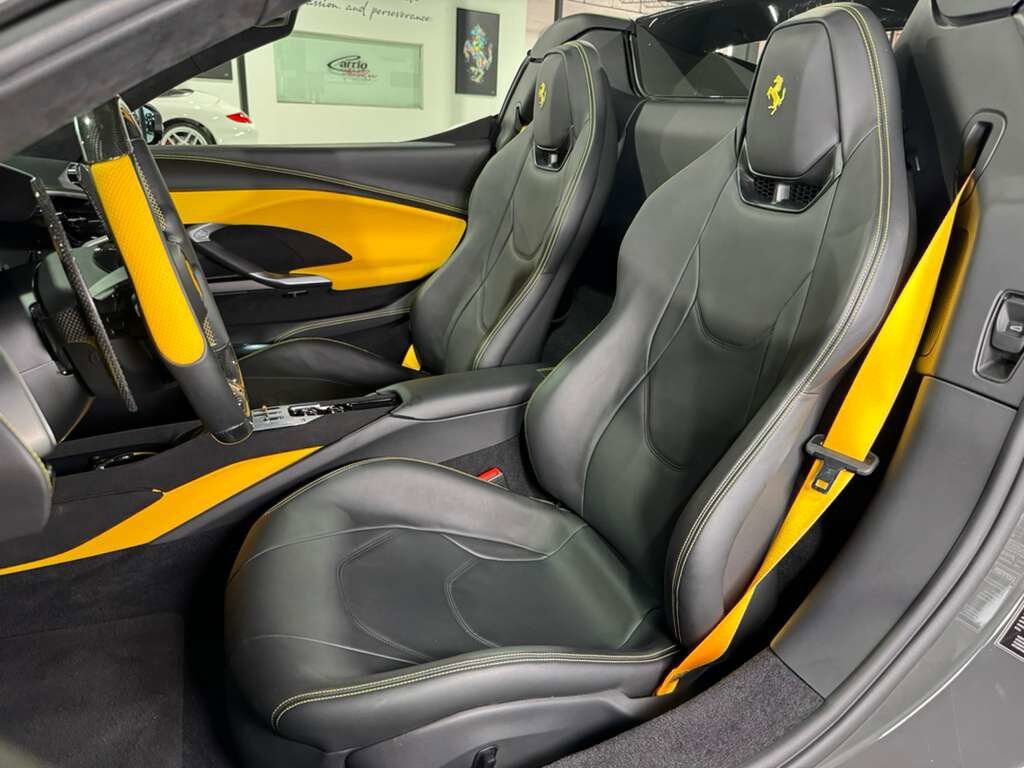 2024 Ferrari 296 GTS DELIVERY MILES! Grigio Scuro paint,Nero DS wheels,front lifter,Extra-Range interior options & MORE!! Fort Lauderdale FL