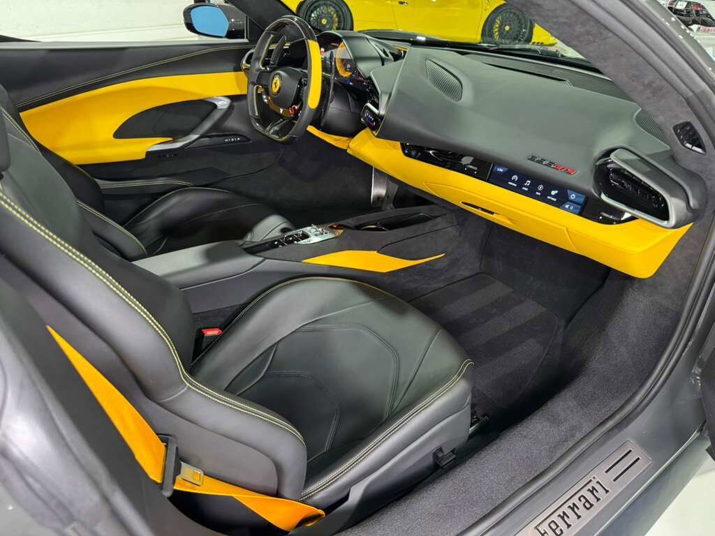 2024 Ferrari 296 GTS DELIVERY MILES! Grigio Scuro paint,Nero DS wheels,front lifter,Extra-Range interior options & MORE!! Fort Lauderdale FL