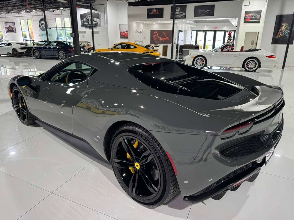 2024 Ferrari 296 GTS DELIVERY MILES! Grigio Scuro paint,Nero DS wheels,front lifter,Extra-Range interior options & MORE!! Fort Lauderdale FL