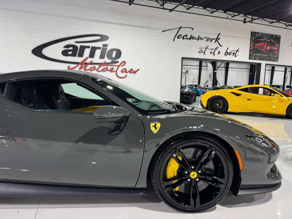 2024 Ferrari 296 GTS DELIVERY MILES! Grigio Scuro paint,Nero DS wheels,front lifter,Extra-Range interior options & MORE!! Fort Lauderdale FL