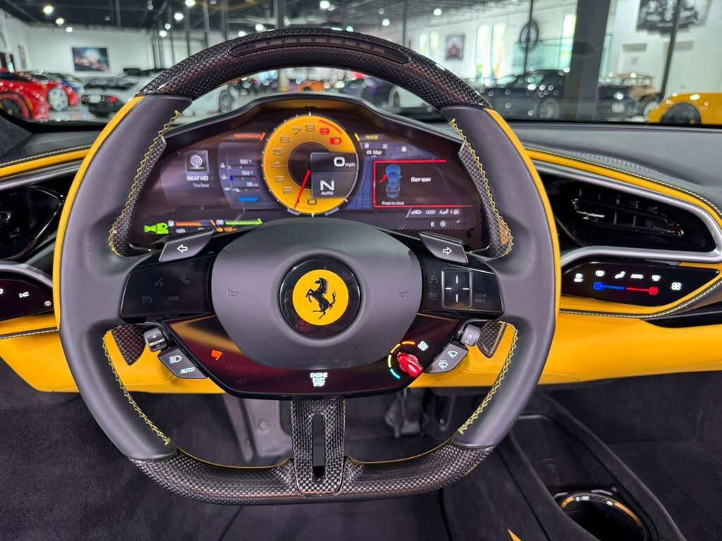 2024 Ferrari 296 GTS DELIVERY MILES! Grigio Scuro paint,Nero DS wheels,front lifter,Extra-Range interior options & MORE!! Fort Lauderdale FL