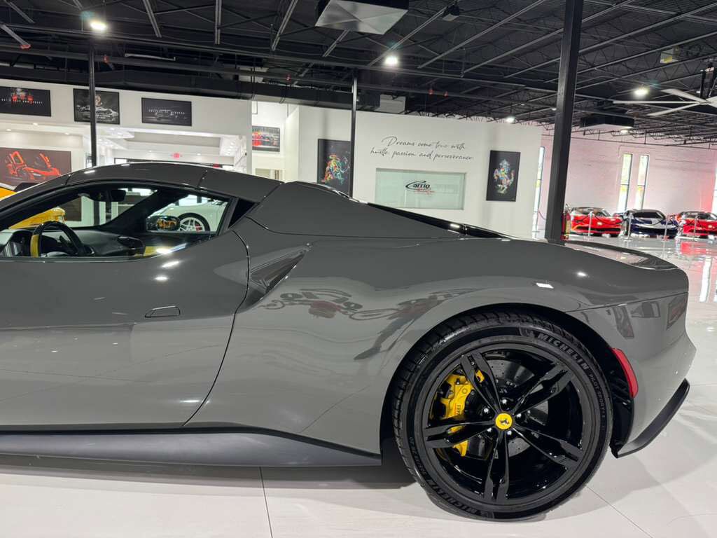 2024 Ferrari 296 GTS DELIVERY MILES! Grigio Scuro paint,Nero DS wheels,front lifter,Extra-Range interior options & MORE!! Fort Lauderdale FL