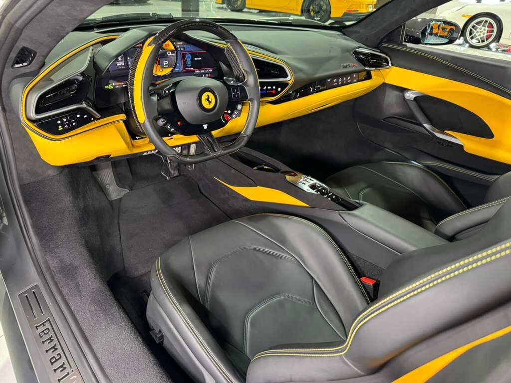 2024 Ferrari 296 GTS DELIVERY MILES! Grigio Scuro paint,Nero DS wheels,front lifter,Extra-Range interior options & MORE!! Fort Lauderdale FL