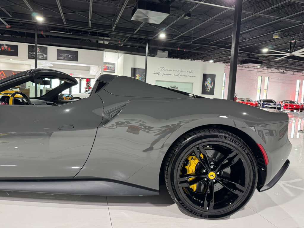 2024 Ferrari 296 GTS DELIVERY MILES! Grigio Scuro paint,Nero DS wheels,front lifter,Extra-Range interior options & MORE!! Fort Lauderdale FL