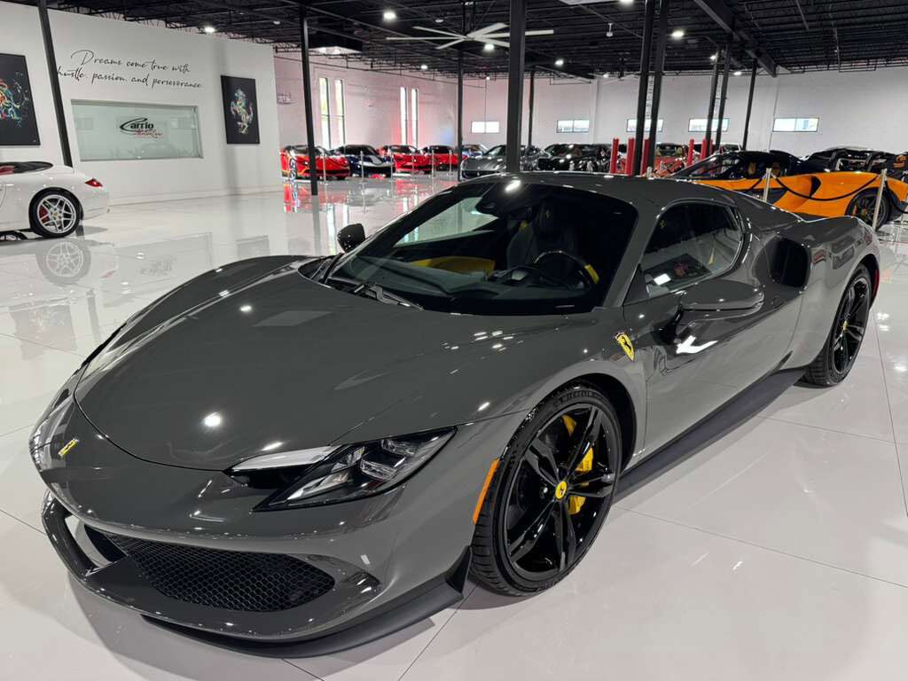 2024 Ferrari 296 GTS DELIVERY MILES! Grigio Scuro paint,Nero DS wheels,front lifter,Extra-Range interior options & MORE!! Fort Lauderdale FL