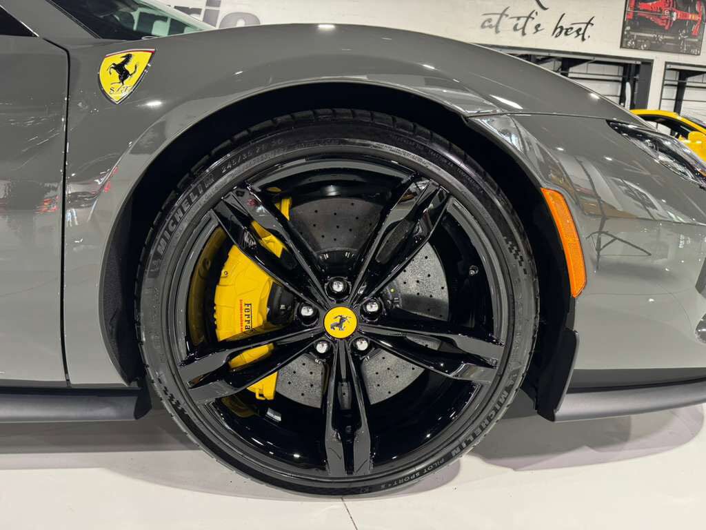 2024 Ferrari 296 GTS DELIVERY MILES! Grigio Scuro paint,Nero DS wheels,front lifter,Extra-Range interior options & MORE!! Fort Lauderdale FL