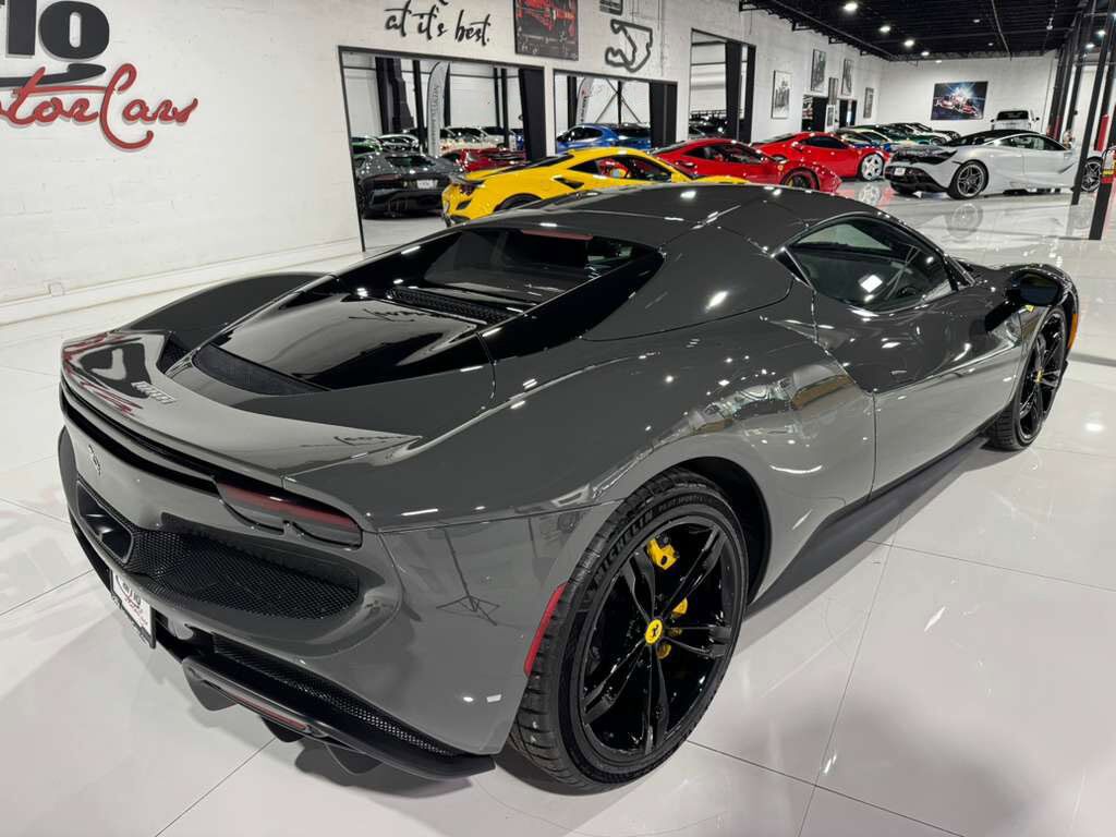2024 Ferrari 296 GTS DELIVERY MILES! Grigio Scuro paint,Nero DS wheels,front lifter,Extra-Range interior options & MORE!! Fort Lauderdale FL