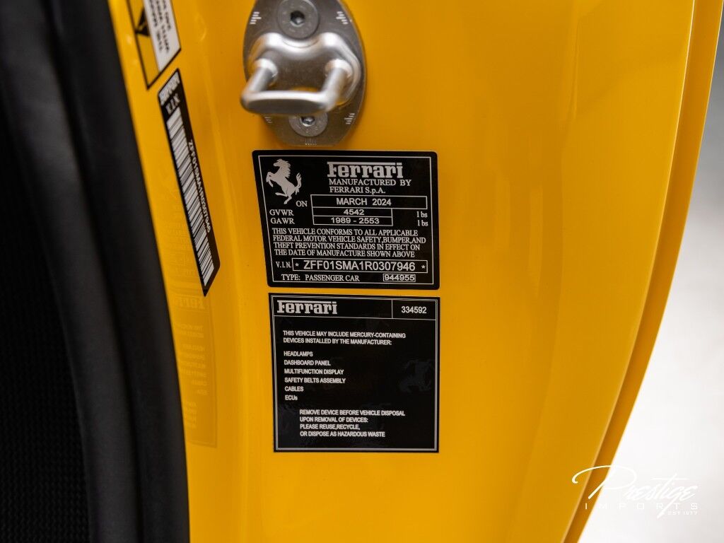 2024 Ferrari 296 GTS North Miami Beach FL