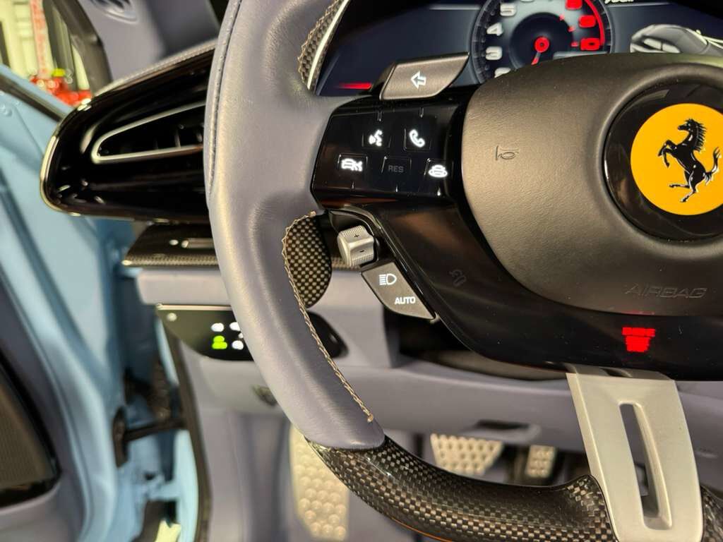 2024 Ferrari Purosangue Azzurro La Plata paint,Extra-Range interior,Burmester High-End,surround view,carbon galore AND MORE! Fort Lauderdale FL