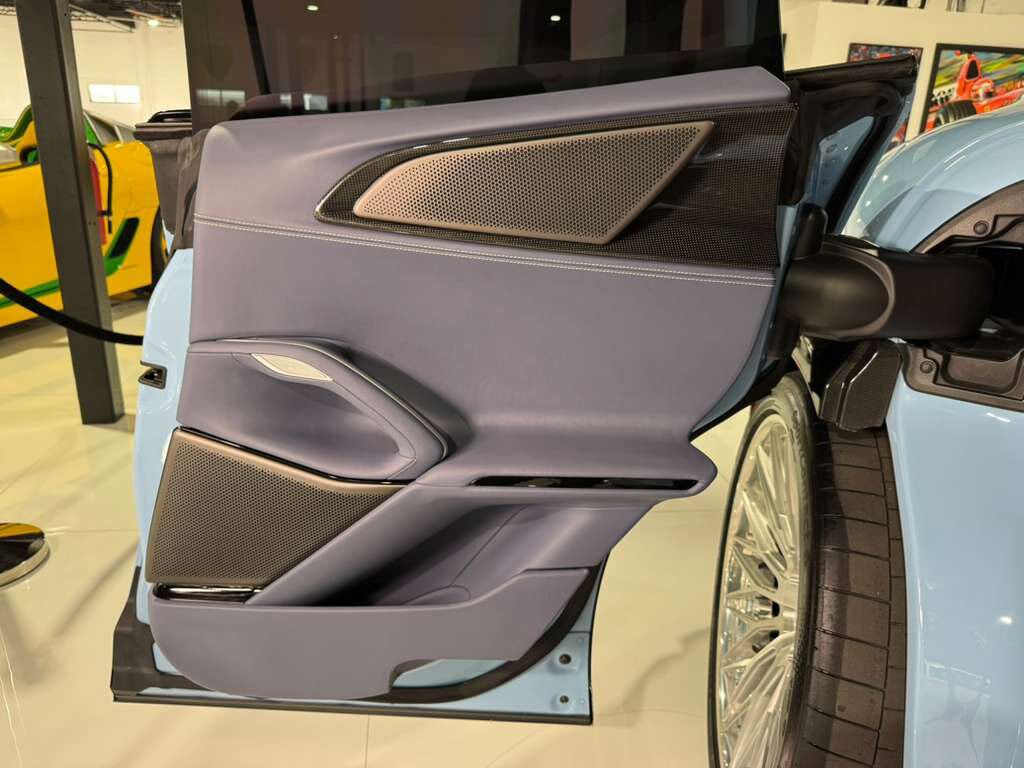 2024 Ferrari Purosangue Azzurro La Plata paint,Extra-Range interior,Burmester High-End,surround view,carbon galore AND MORE! Fort Lauderdale FL