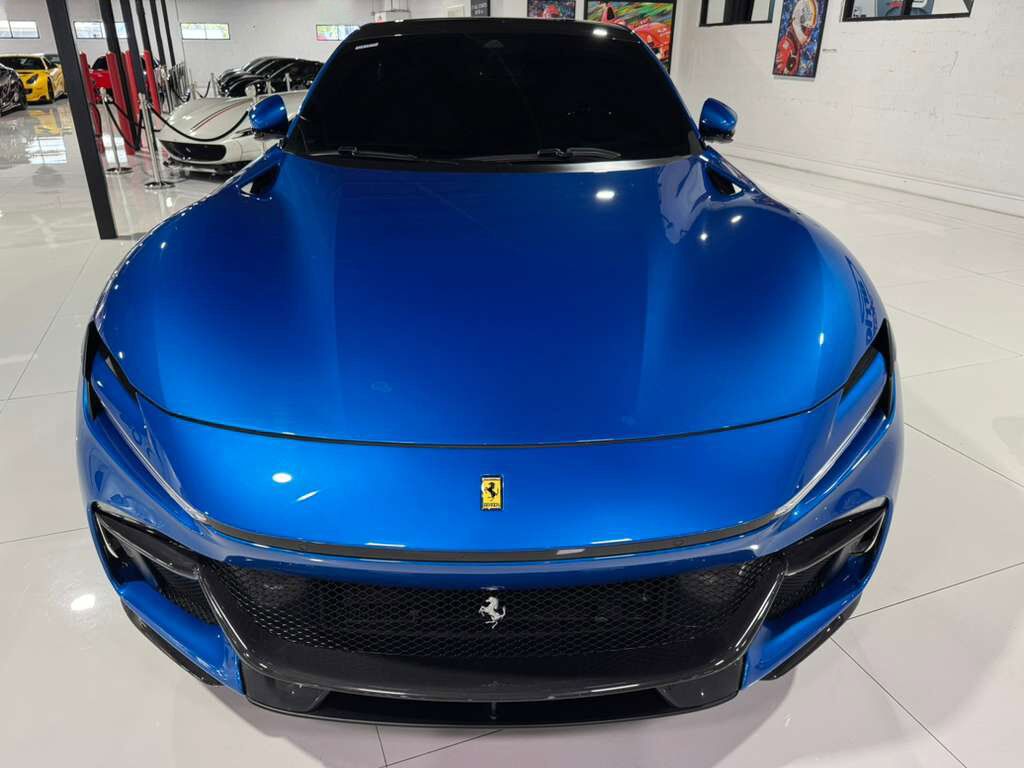 2024 Ferrari Purosangue Blu Corsa paint,Terra Bruciata interior,high-end audio,forged wheels,carbon galore AND MUCH MORE!!!