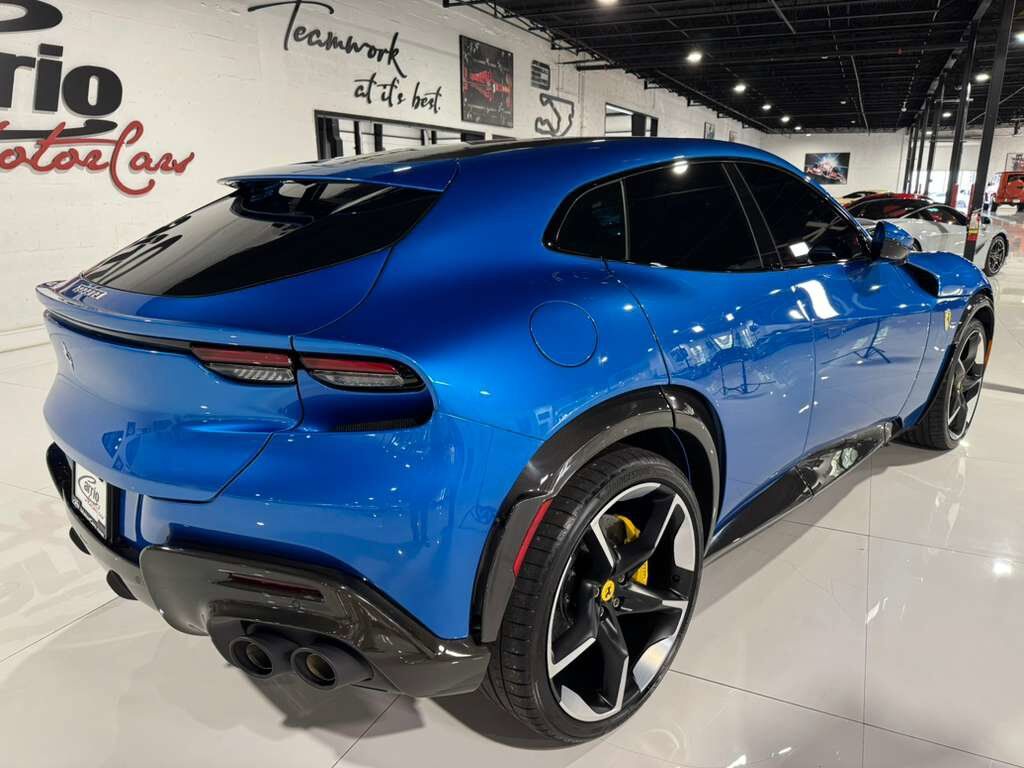 2024 Ferrari Purosangue Blu Corsa paint,Terra Bruciata interior,high-end audio,forged wheels,carbon galore AND MUCH MORE!!! Fort Lauderdale FL