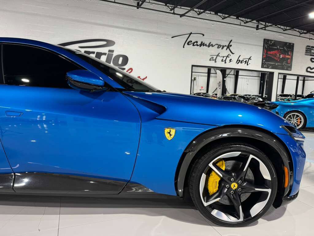 2024 Ferrari Purosangue Blu Corsa paint,Terra Bruciata interior,high-end audio,forged wheels,carbon galore AND MUCH MORE!!! Fort Lauderdale FL