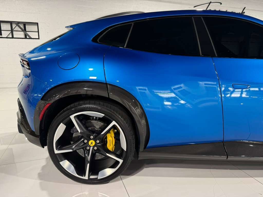 2024 Ferrari Purosangue Blu Corsa paint,Terra Bruciata interior,high-end audio,forged wheels,carbon galore AND MUCH MORE!!! Fort Lauderdale FL