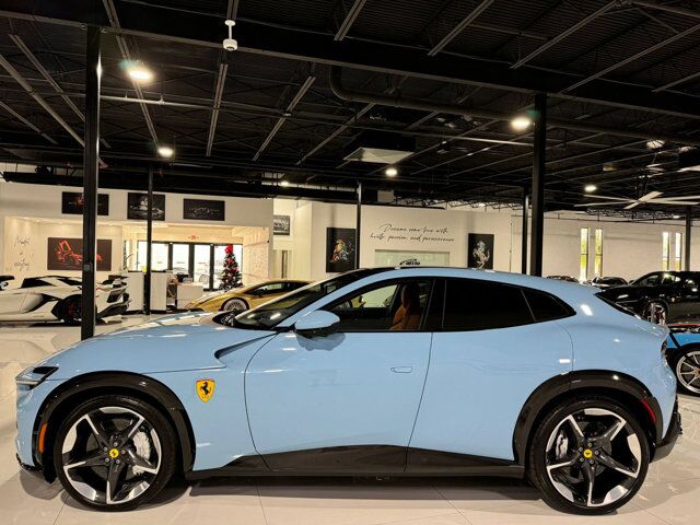 Used 2024 Ferrari Purosangue Extra-Range paint, airbrushed shield ...