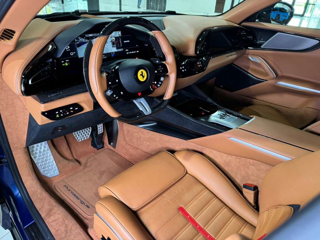 2024 Ferrari Purosangue Extra-Range paint, extra-range interior, airbrushed shield,High-End audio, carbon galore AND MORE!!! Fort Lauderdale FL