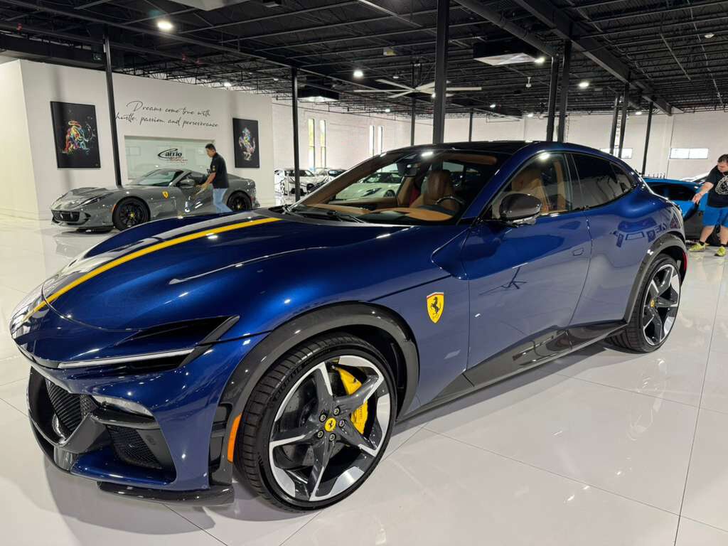 2024 Ferrari Purosangue Extra-Range paint, extra-range interior, airbrushed shield,High-End audio, carbon galore AND MORE!!! Fort Lauderdale FL