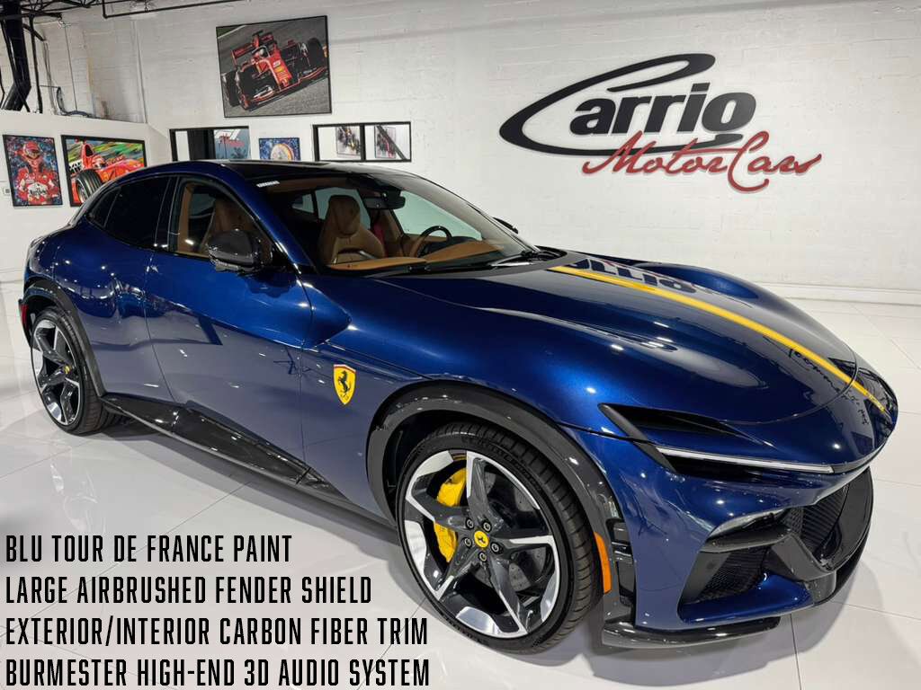 2024 Ferrari Purosangue Extra-Range paint, extra-range interior, airbrushed shield,High-End audio, carbon galore AND MORE!!! Fort Lauderdale FL