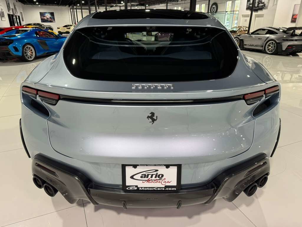 2024 Ferrari Purosangue Grigio Alloy paint,Carta da Zucchero interior,high-end audio,matte forged wheels AND MUCH MORE!!! Fort Lauderdale FL