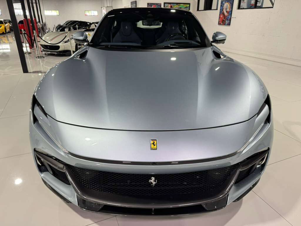 2024 Ferrari Purosangue Grigio Alloy paint,Carta da Zucchero interior,high-end audio,matte forged wheels AND MUCH MORE!!!