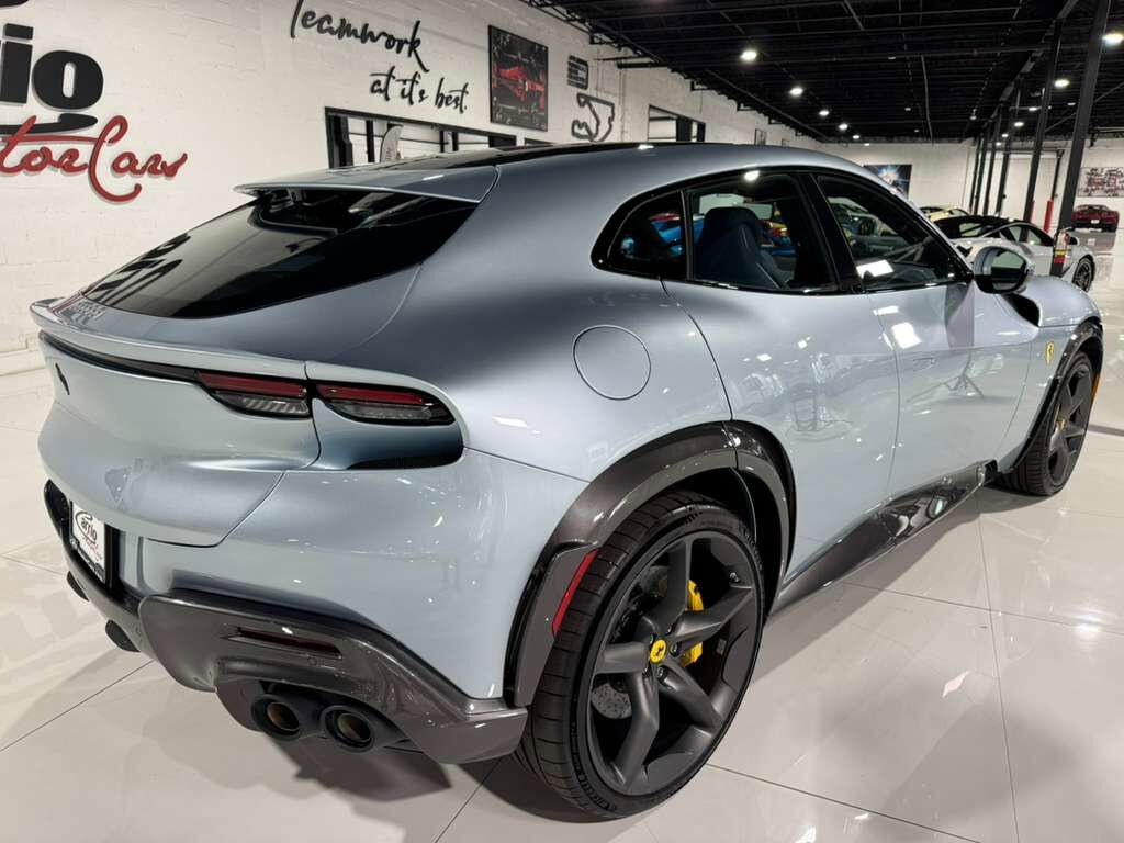 2024 Ferrari Purosangue Grigio Alloy paint,Carta da Zucchero interior,high-end audio,matte forged wheels AND MUCH MORE!!! Fort Lauderdale FL