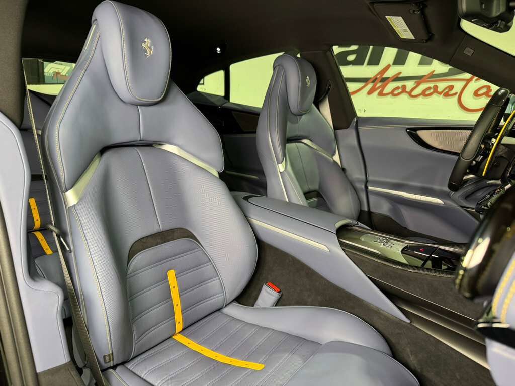 2024 Ferrari Purosangue Grigio Alloy paint,Carta da Zucchero interior,high-end audio,matte forged wheels AND MUCH MORE!!! Fort Lauderdale FL