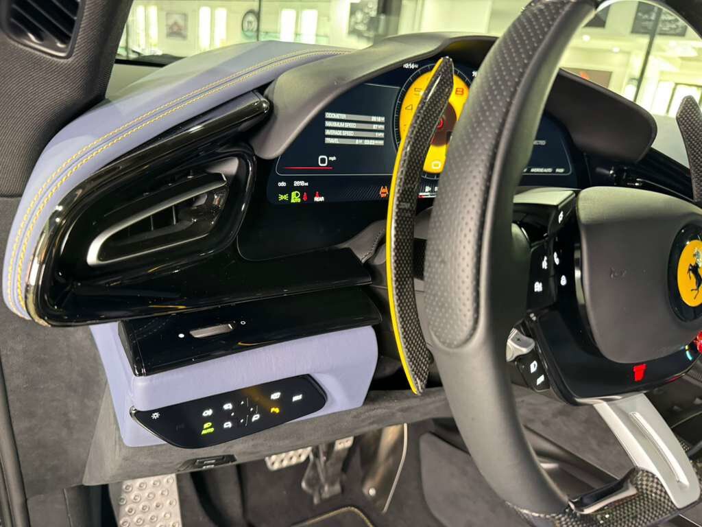 2024 Ferrari Purosangue Grigio Alloy paint,Carta da Zucchero interior,high-end audio,matte forged wheels AND MUCH MORE!!! Fort Lauderdale FL